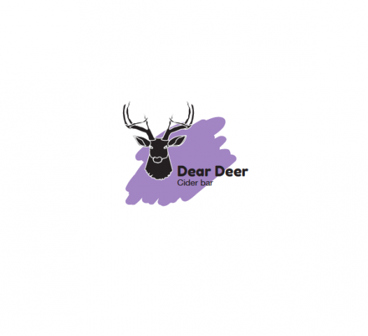 Логотип для сидрерии "Dear Deer"