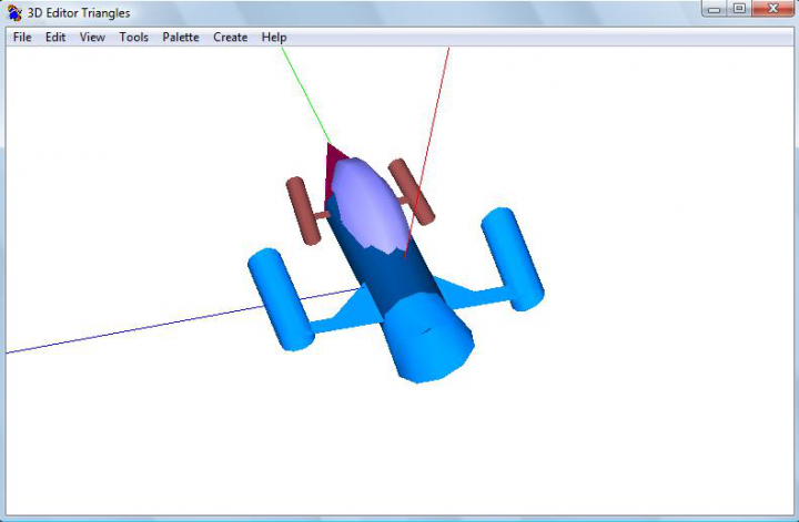 3D Editor Triangles