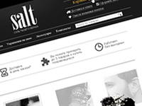 SALT. Интернет-магазин. 2015 год.