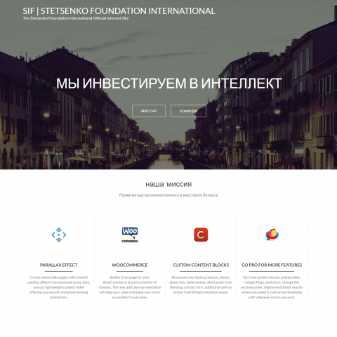 Разработка сайта