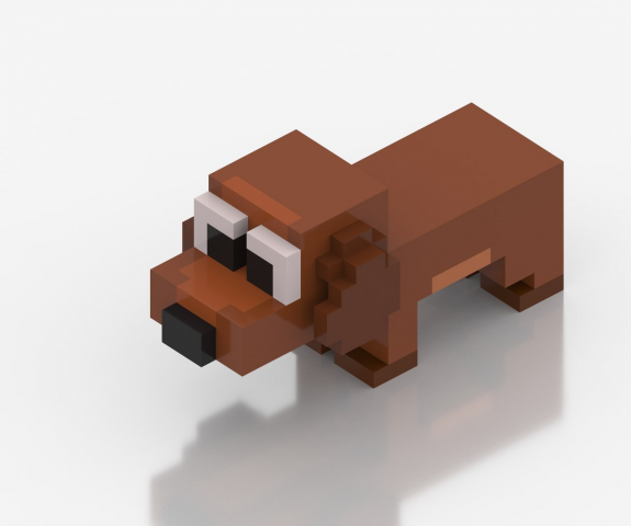 Воксель-арт - Такса