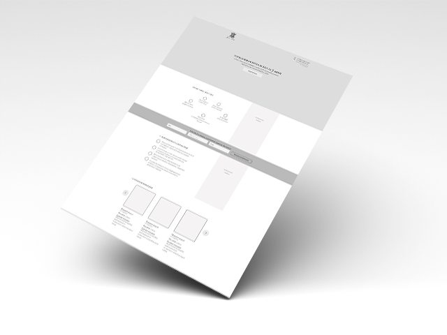 Прототип landing page "Зима-Лето"