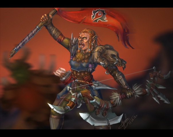 Лок'тар огар!