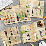 Rosa-market, алкогольная листовка формата А4