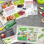 Rosa-market, листовки, сертификаты, плакаты
