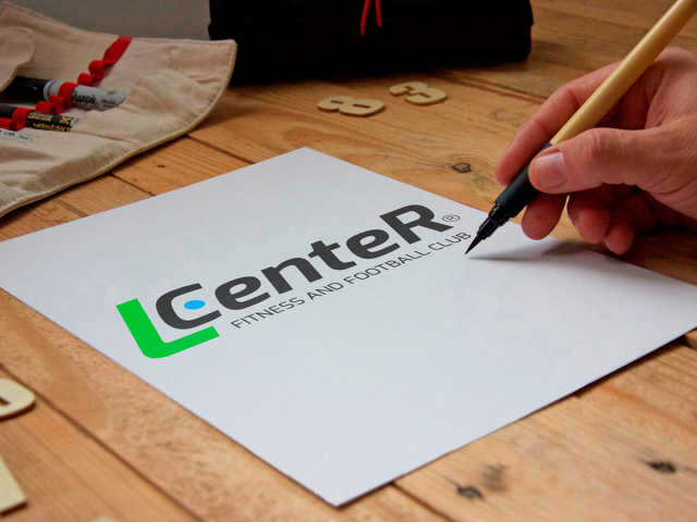L-center - разработка логотипа