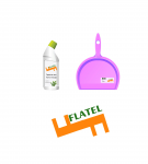 Flatel, номинальная работа, не использованная.