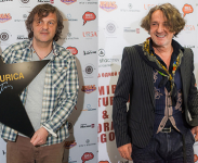 Эмир Кустурица и Горан Брегович. Сувенирная продукция.