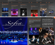 Буклет с портфолио мероприятий для продюсерского центра