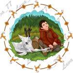 Макеты для тарелок "Народы севера"