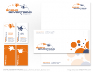 Фирменный стиль "Scend Advertising" - USA