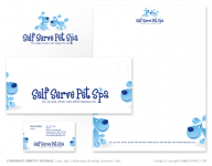 Фирменный стиль "Self Serve Pet Spa"- USA
