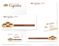 Фирменный стиль "Frostbites Cupcakes" - USA