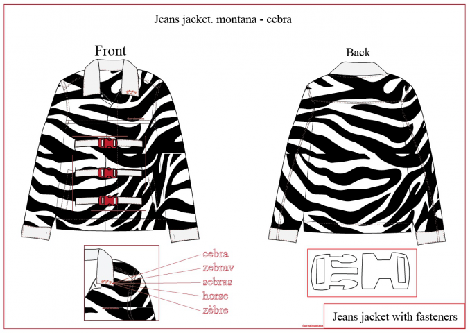 Моя собственная джинсовая куртка Cebra