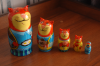 Кошки матрешки