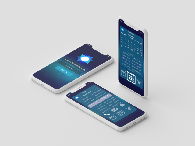 Экраны CRM приложения для IOS (2-й вариант)