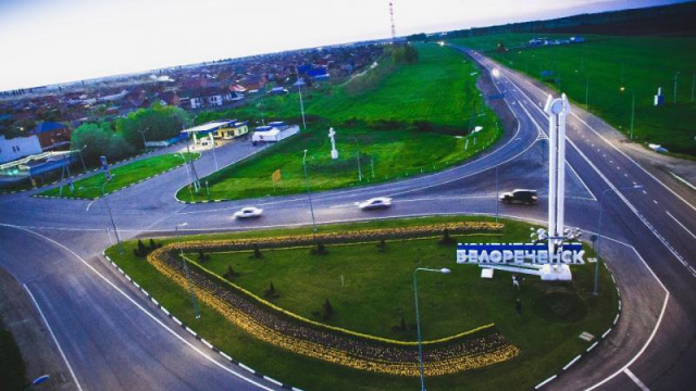 Презентационный видеоролик о городе. Аэросъемка. 4К.