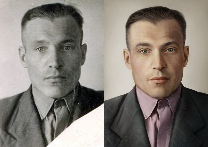 Реставрация и раскрашивание фото