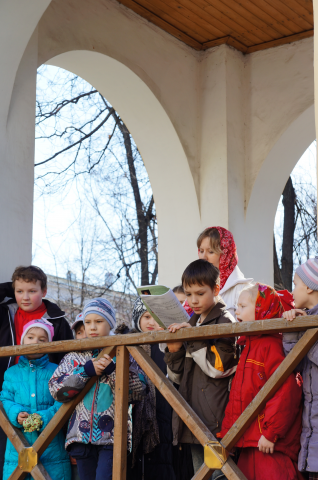Концерт на Пасху в Госпитале Бурденко с учениками, 2014