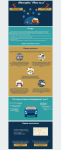 Landing Page (Лендинг) в стиле Flat. Автосервис