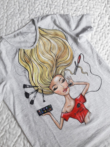 Логотип для визажиста