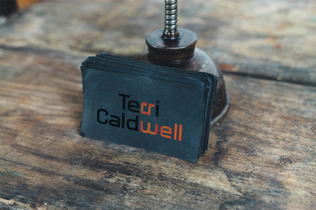 Дизайн визитки для Terry Caldwell
