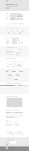 Детальный прототип Landing Page.