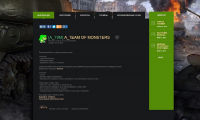 Сайт для клана WOT