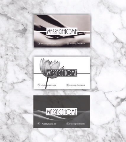 Дизайн визитки