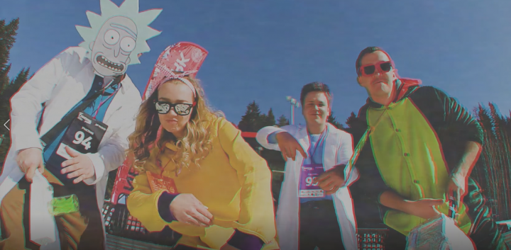 Ролик на день рождения и закрытие сноуборд сезона 2017