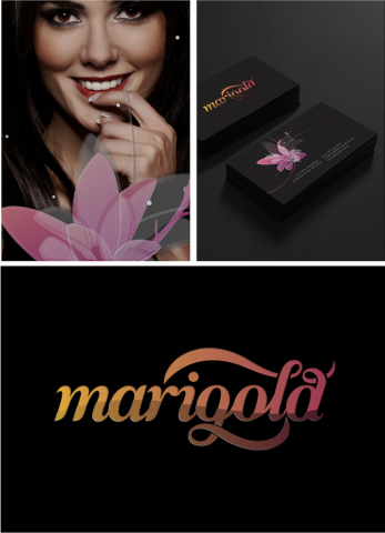 Разработка фирменного стиля для салона красоты Marigold