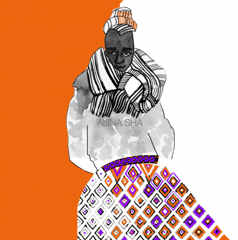 Fashion illustration.