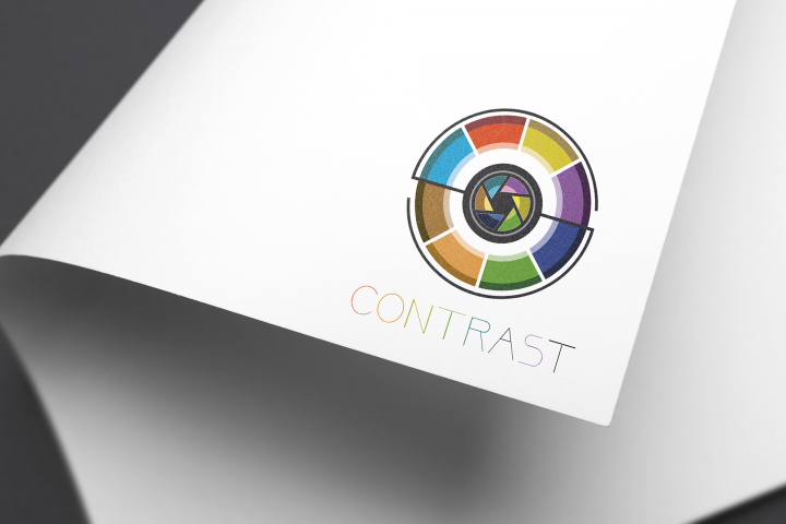 Лого для фотостудии "CONTRAST"