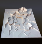 Объемно-пластическая композиция детской площадки