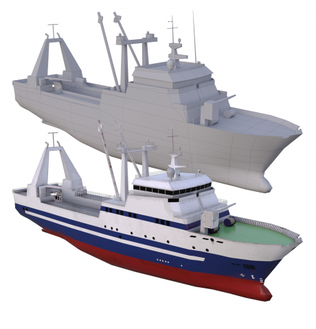 Рыболовецкий траулер