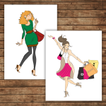 Персонажи для MyLovelyMoskow