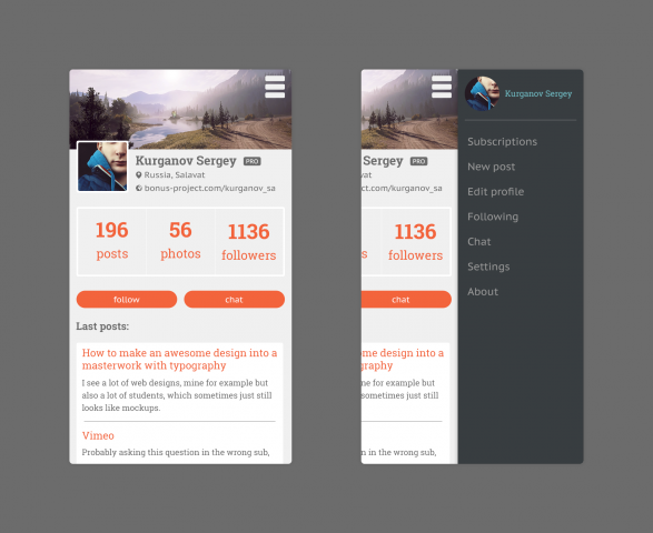 Mob app
