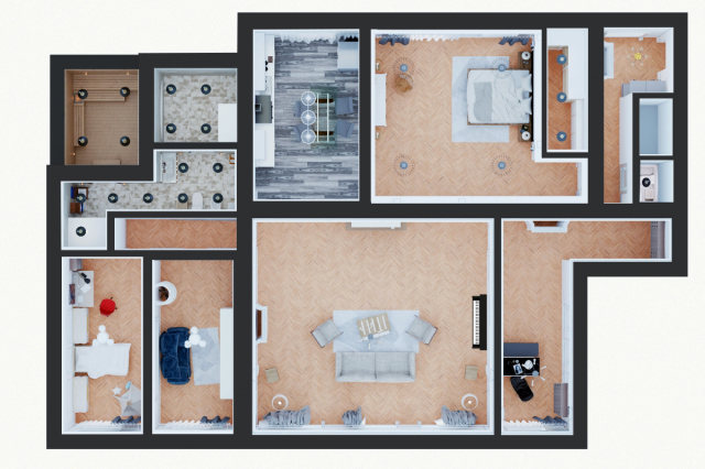 Квартира 240м2. Санкт- Петербург