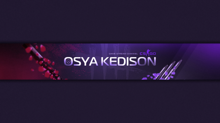 Обложка для стрим-канала на YouTube.