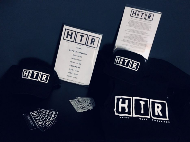 Фирменный стиль звукозаписывающей компании "HTR"