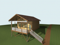 Домик рыбака