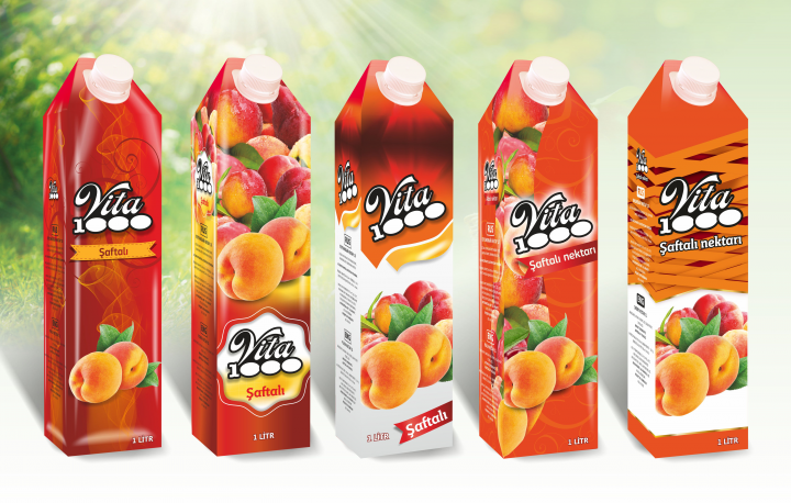 Design Tetrapak Vitamin Pear