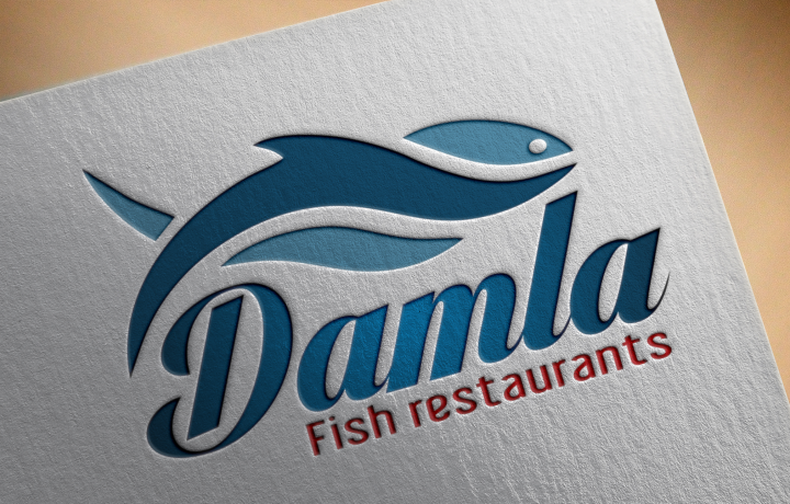 Damla restaurant logotype