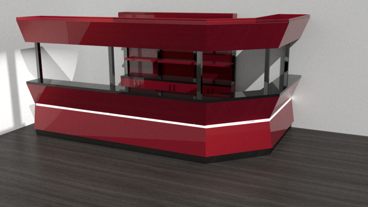 Визуализация барной стойки