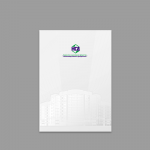 Папка фирменная с отделкой глянцевым УФ-лаком