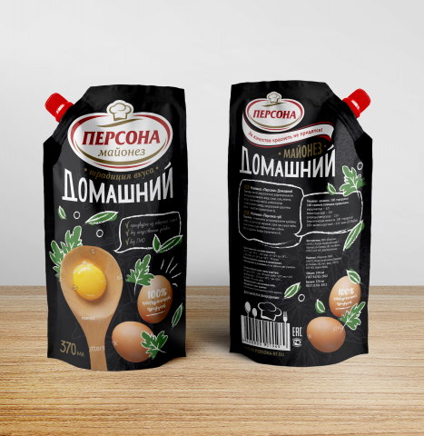 Концепт упаковки майонеза