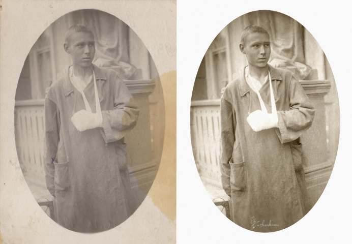 Реставрация старой фотографии