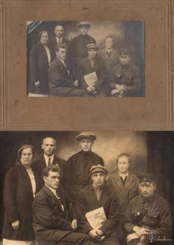 Реставрация старой фотографии