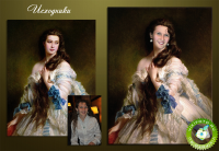 Фотомонтаж в образ Варвары Римской-Корсаковой