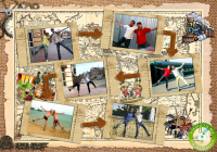 Коллаж из фотографий "Дружба"